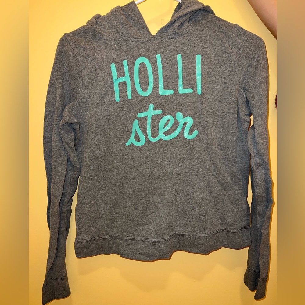 💫Grey Hollister Hoodie